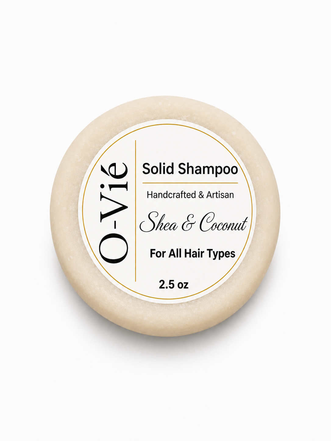 Shea & Coconut Solid Shampoo Bar · O-Vié
