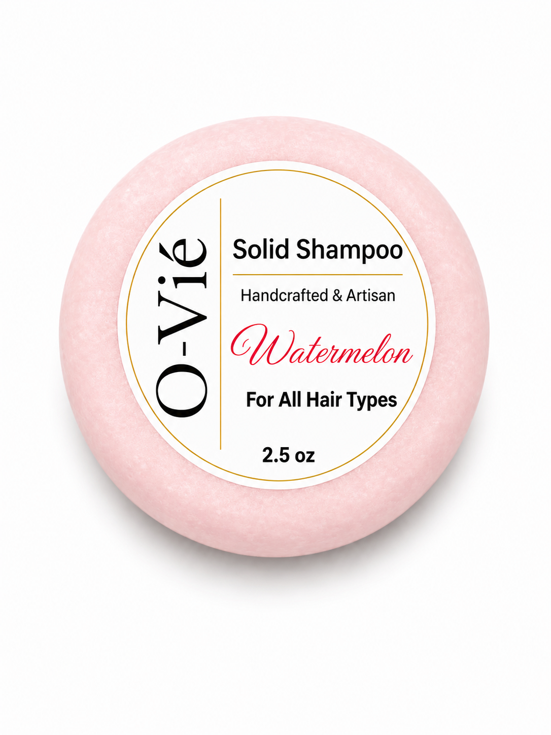Watermelon Solid Shampoo Bar · O-Vié